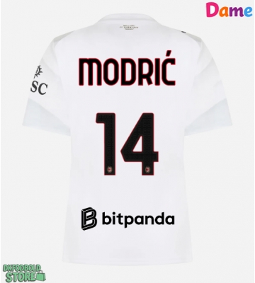 AC Milan Luka Modric #14 Replika Udebanetrøje Dame 2026-27 Kortærmet